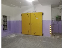【德軒案例】梧桐院地庫改造——墻面刷油漆、乳膠漆，改造人防門(mén)油漆
